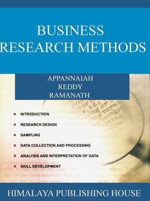 cover image of Business Research Methods